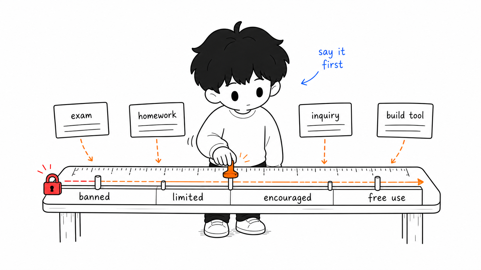 Set openness by task
